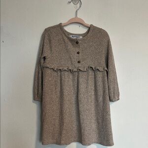Old Navy Kids Tan Knit Dress